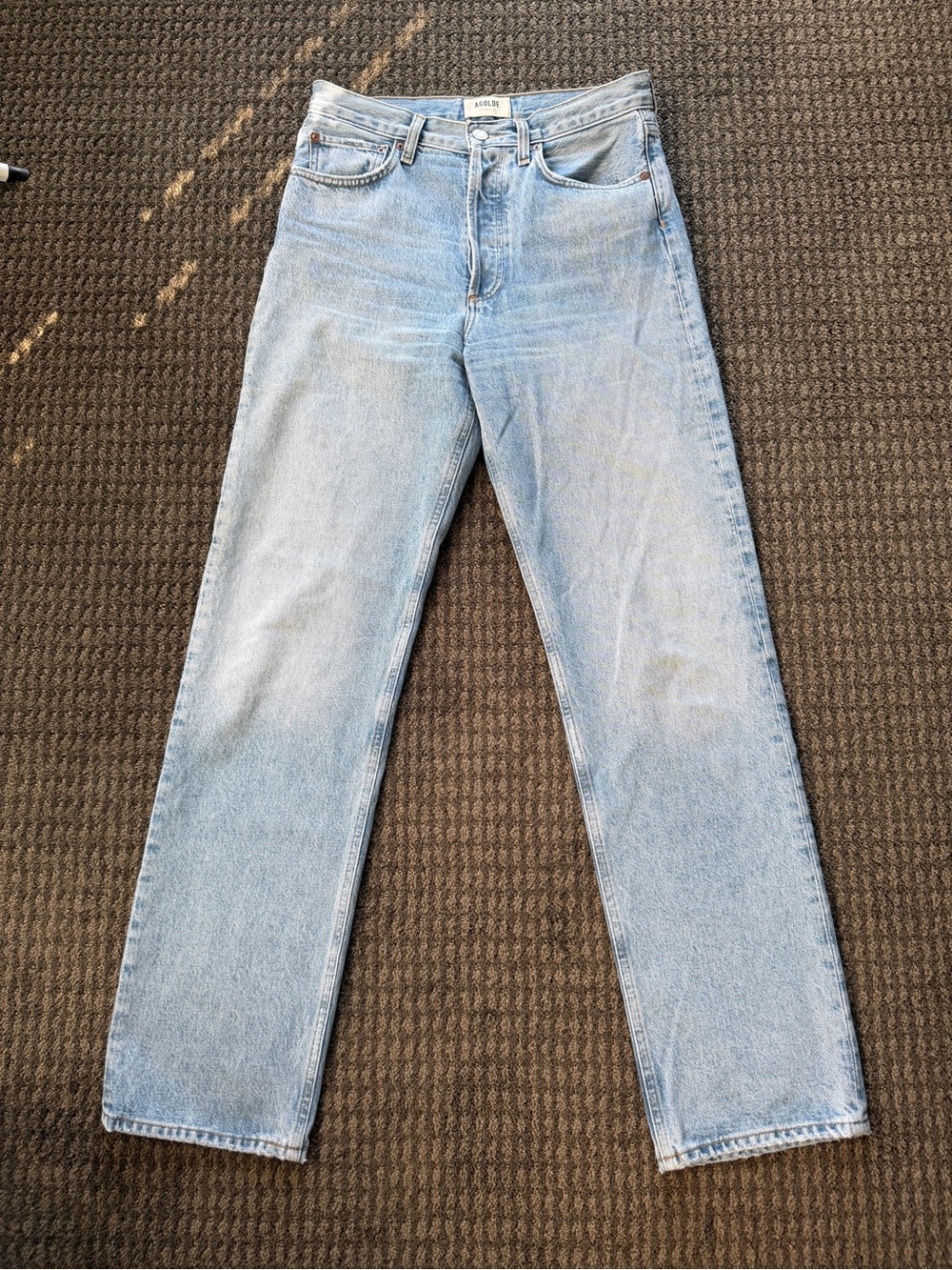Agolde Kelly High Rise Jeans in Harmonic Wash - Picture 3 of 10